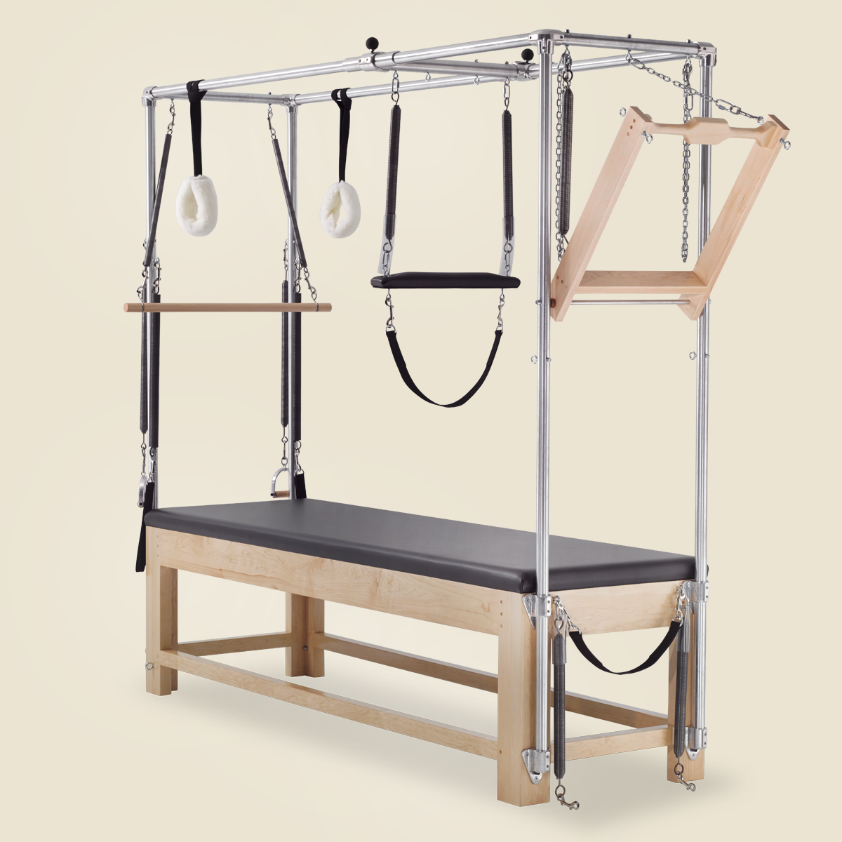 GRATZ PILATES ROLL DOWN BAR SPRINGS (PAIR) FOR STUDIO WALL UNIT, INSTANT CADILLAC CONVERSIONS